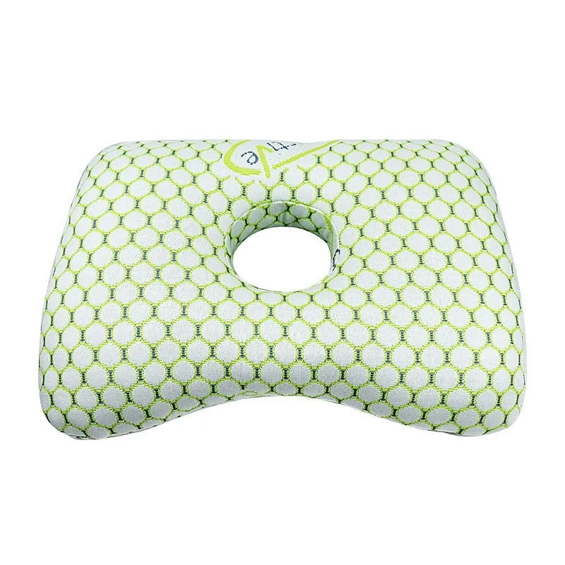 Beauty salon single hole ear pillow in New Chinese style, shown in a grey colour option.