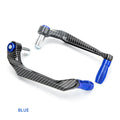 Pair of water transfer printed aluminium motorcycle hand guards in selected colour.
