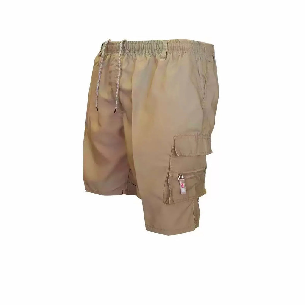 Men's loose-fit summer work trousers in polyester fabric available in multiple colours