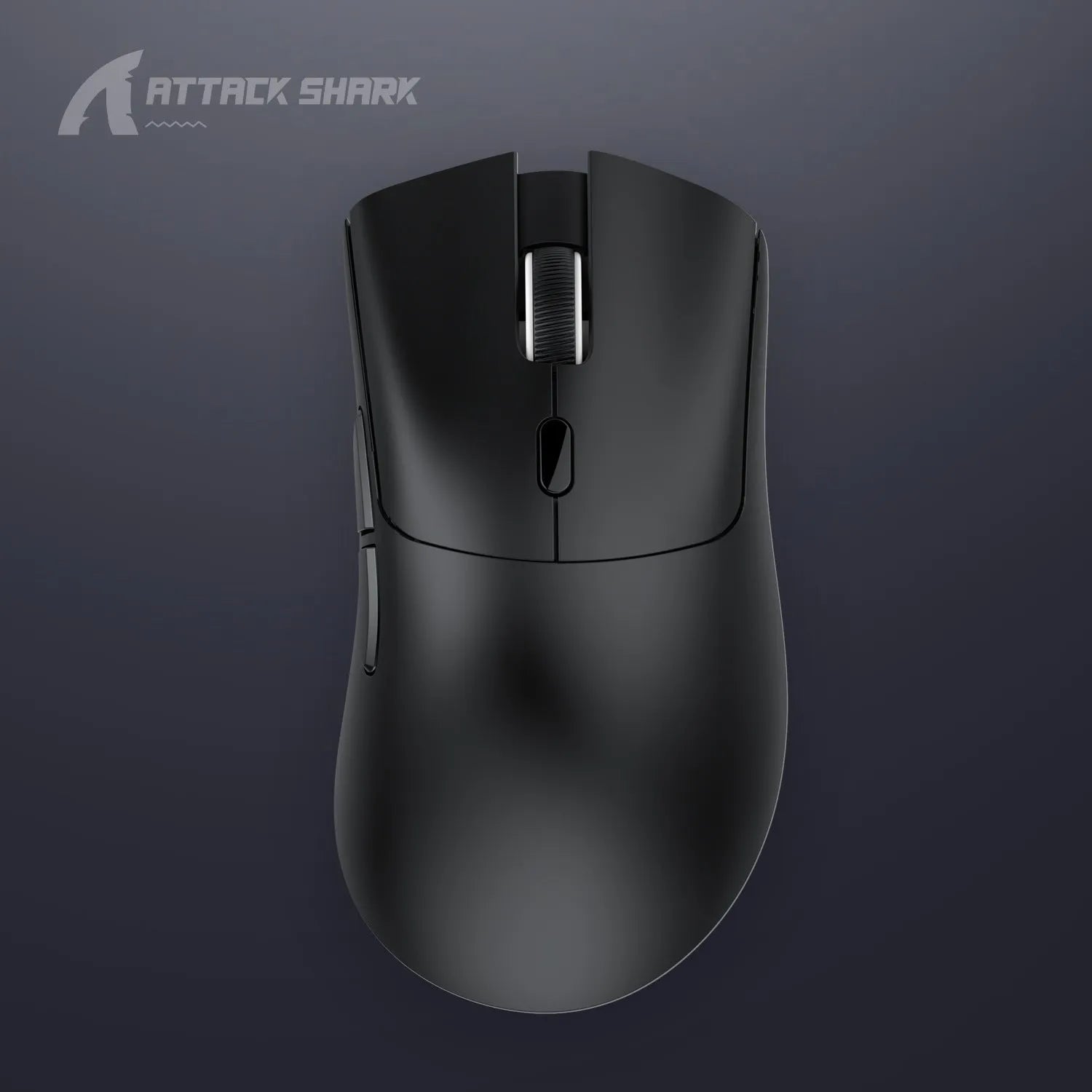 Attack Shark wireless Bluetooth mouse in black, white, and red colours