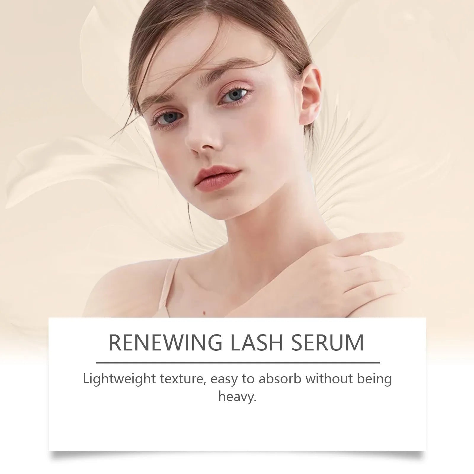 Nourish Liquid of Eyelash serum bottle, 3ml capacity with dropper