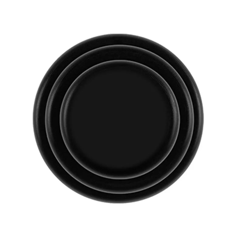 Black and luminous silicone car door edge protector pads showing 20mm width and adhesive backing