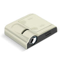 Compact black car decorative projection radium lamp with ABS plastic shell.