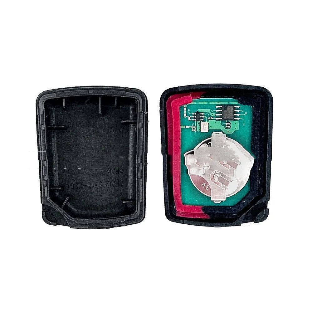 Ford car remote key replacement shell in ABS plastic, showing 2+1 and 3+1 button layout options.