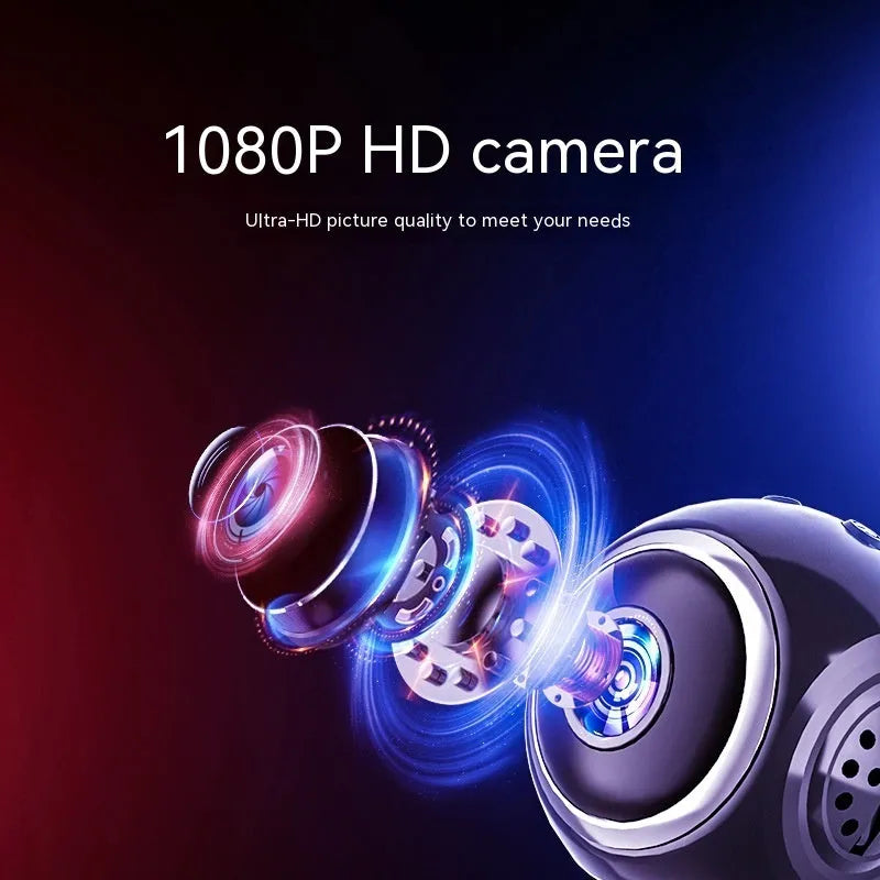 HD WiFi Smart Portable X11 Camera in black with compact ABS body