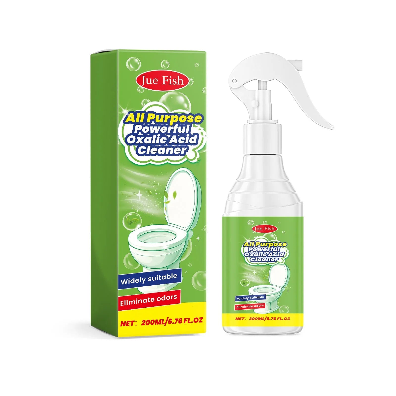 200ml Multi Functional Household Grease Cleaning Spray bottle on a kitchen worktop