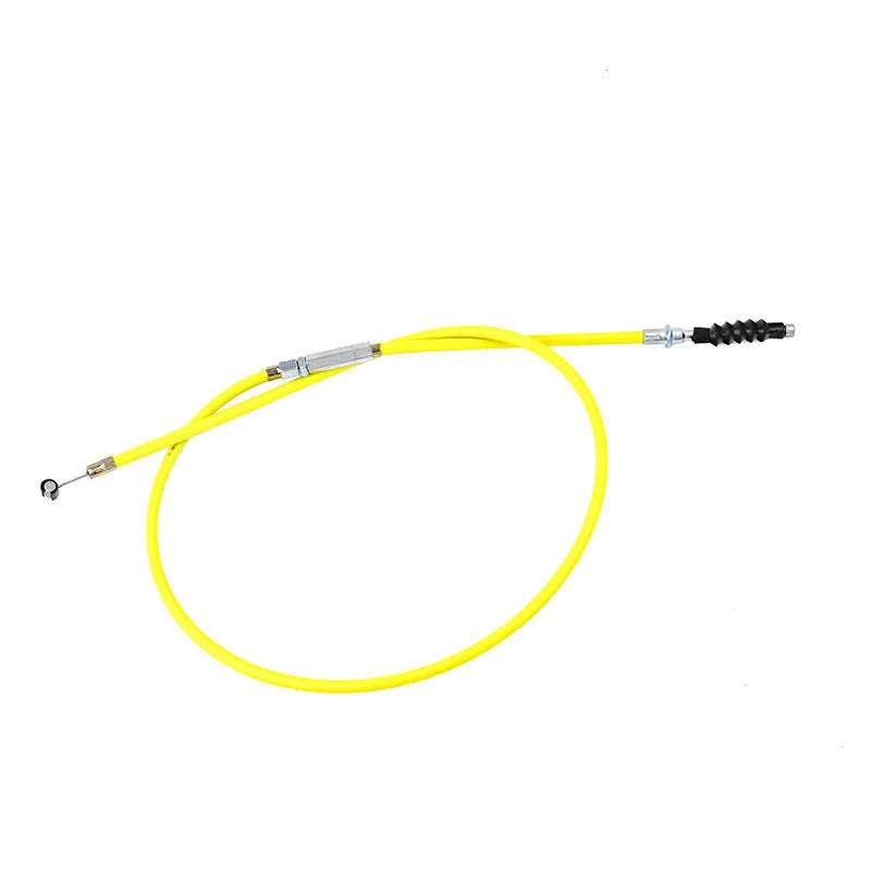 Apollo scrambler motorcycle clutch and accelerator cable in four colours: black, blue, red, yellow, measuring 0.98 metres.