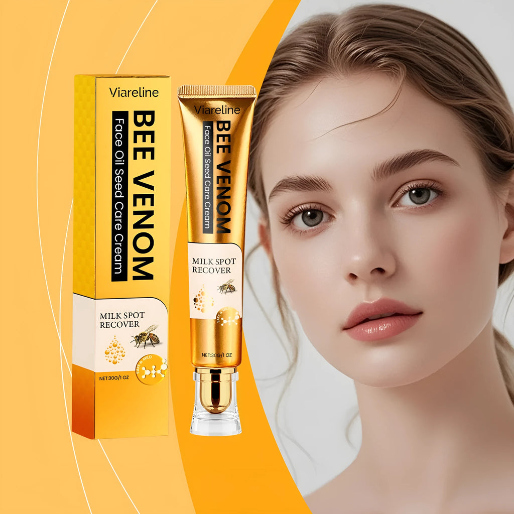 30g tube of bee venom facial neck care cream with jojoba oil and milk extract