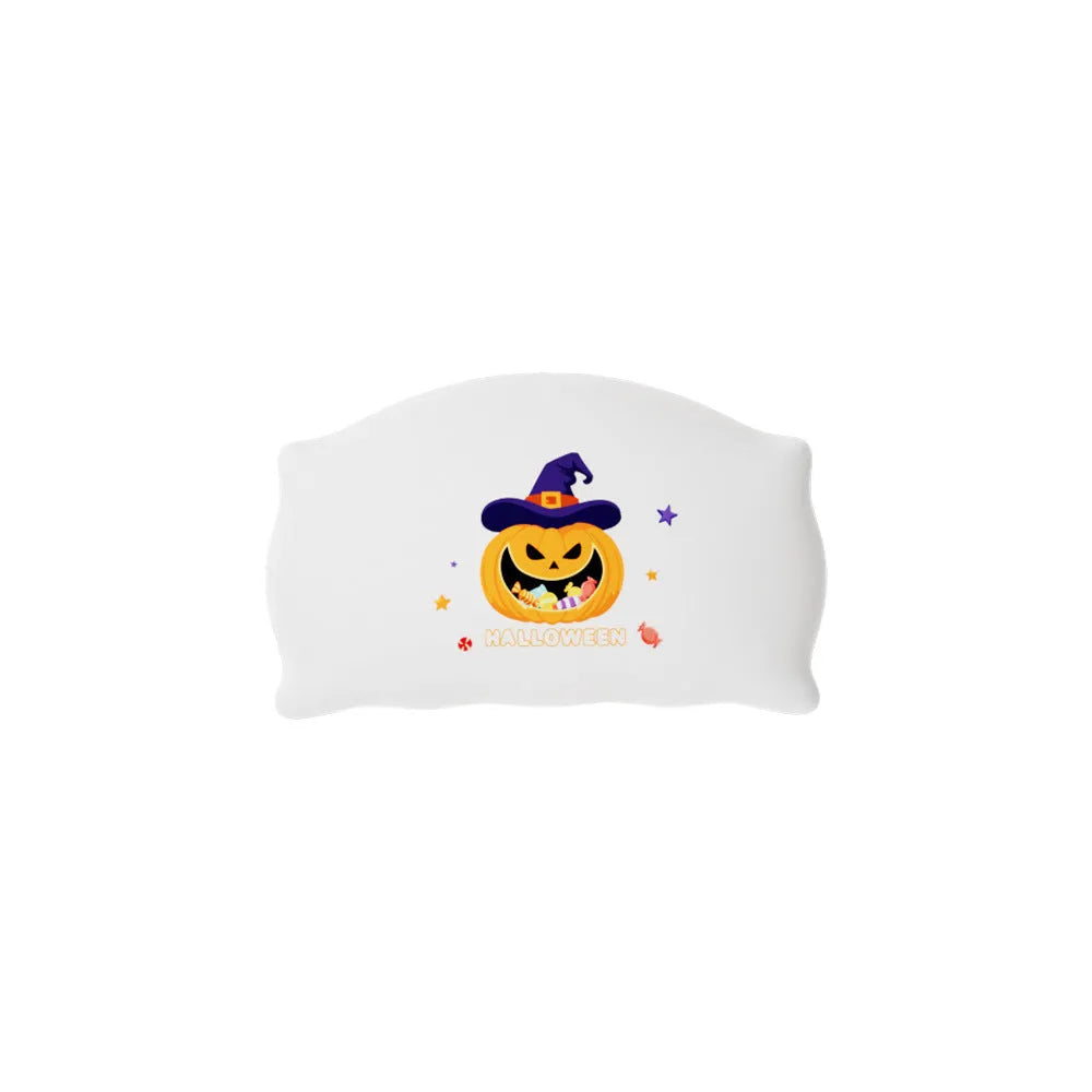 Cartoon Halloween doll table lamp in Magic Ghost or Pumpkin Ghost colour, showing compact size and warm LED light.