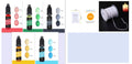 30 colour oil-based dye concentrate bottles for DIY candle and soap making