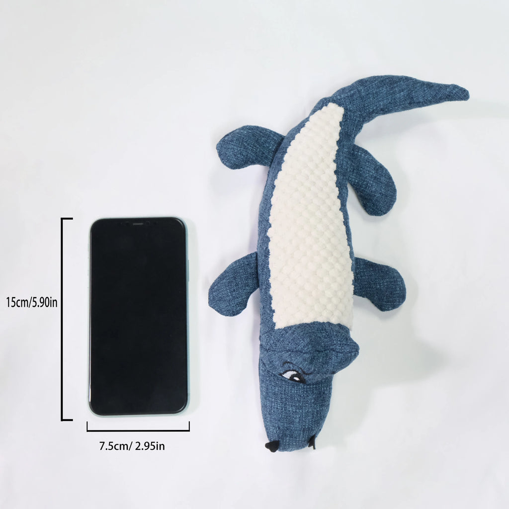 Corn-shaped plush pet toy in three colours with biting sound for teeth grinding and boredom relief