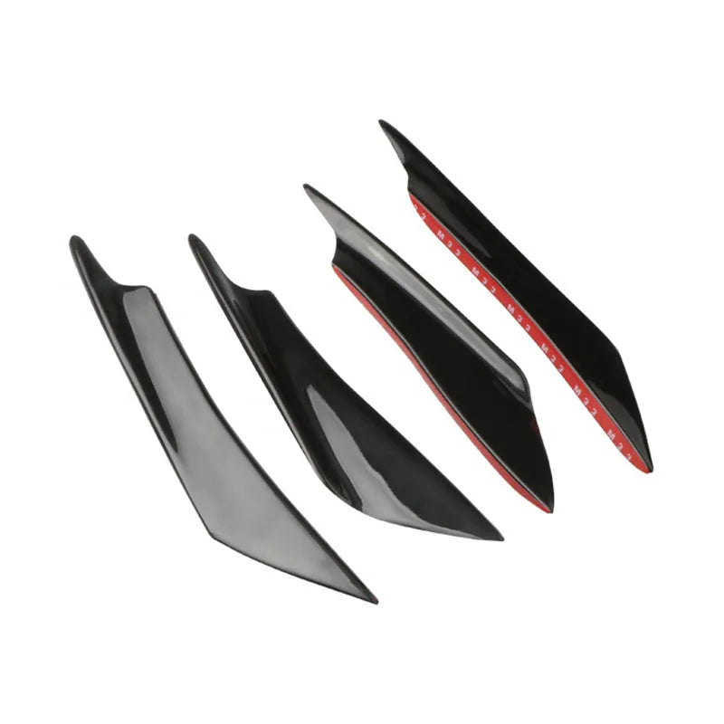 ABS automotive bumper blade with carbon fibre finish for car bumper installation