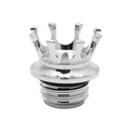 Harley-Davidson aluminium alloy fuel tank cap cover in black, bronze, gold, electroplating and black white finishes