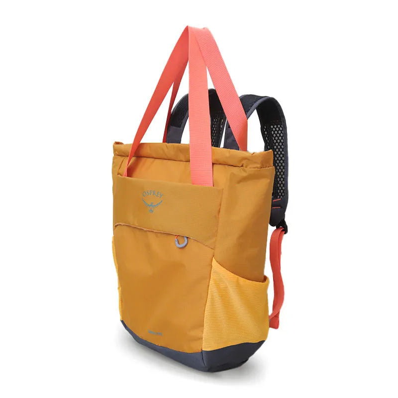 20L waterproof Oxford cloth sports backpack in army green colour with curved shoulder straps
