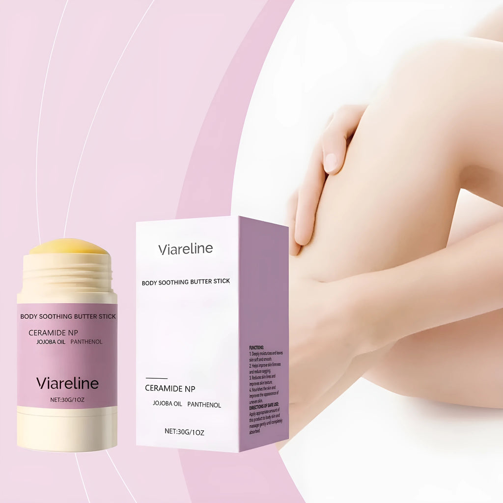 Anti-wrinkle firming body soothing stick 30g with natural oils and ceramide NP