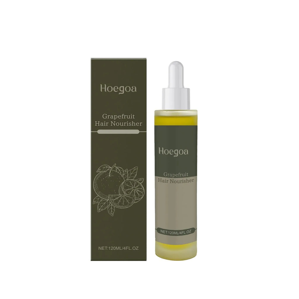 A 120ml bottle of grapefruit hair conditioner with botanical oils including ginger and rosemary.