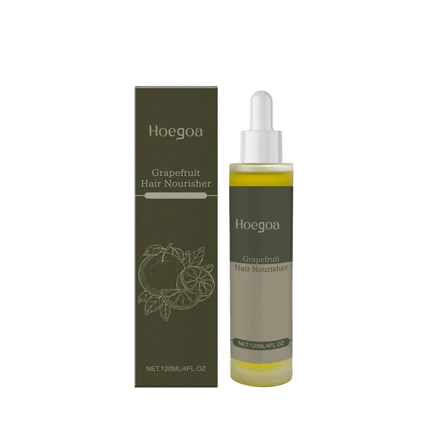 A 120ml bottle of grapefruit hair conditioner with botanical oils including ginger and rosemary.