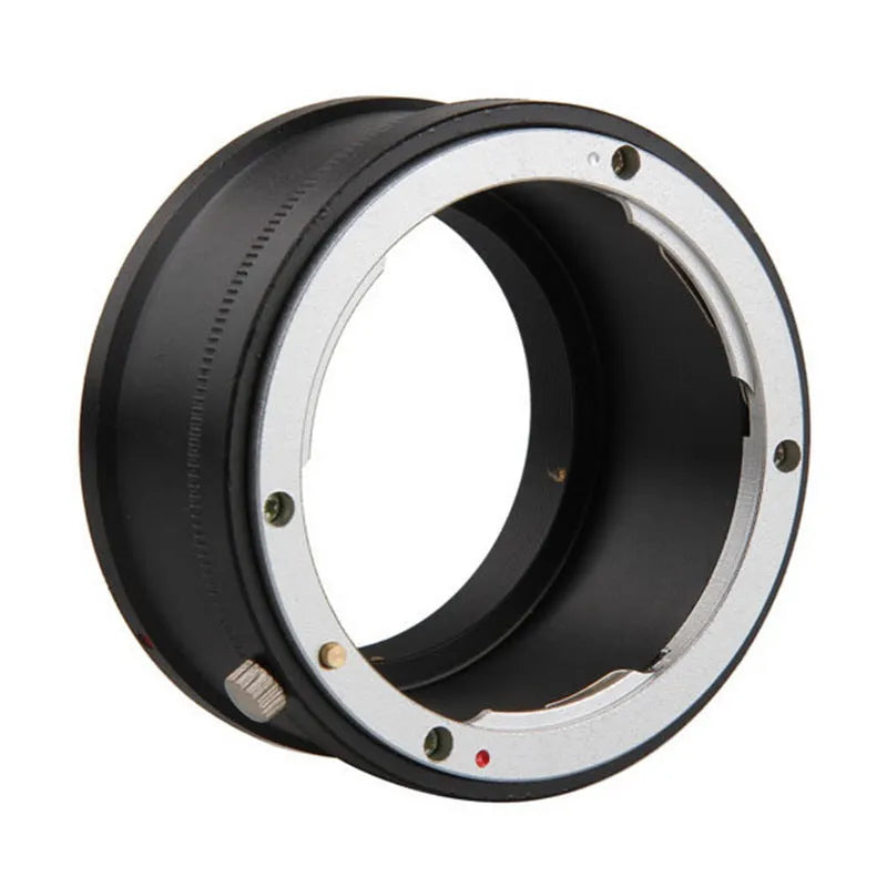 Black metal Nikon AI to Sony NEX lens adapter ring for NEX-5 and NEX-3 cameras