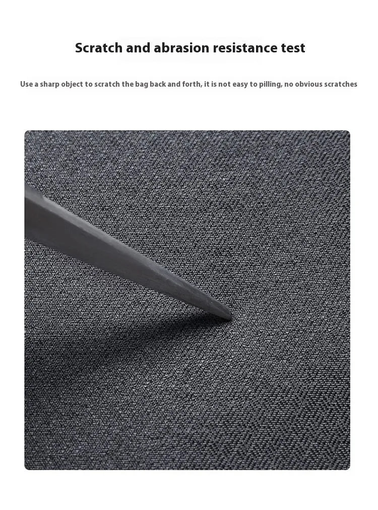 Men's 14-inch laptop sleeve protective case with shoulder strap in dark grey colour