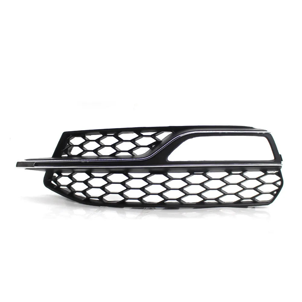 Black ABS fog lamp grille for 2013-2016 Audi A3 Sport S3 front bumper replacement