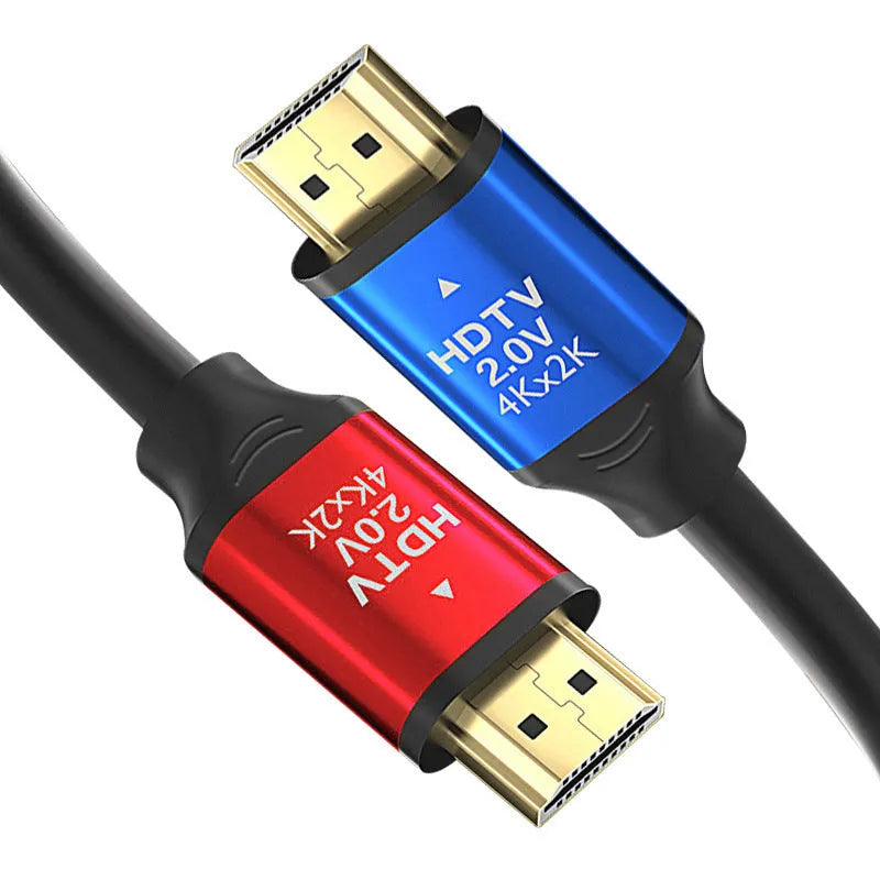 Gold-plated HDMI cable with aluminium alloy shell measuring 1.5 metres for computer monitor connections