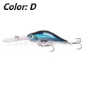 Floating Rock Little Fat Man hard mino fishing lure showing colour options and long diving lip.