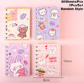 Flip Student coil-bound pocket notebook with cloth cover, 80 pages, measuring 105mm by 80mm