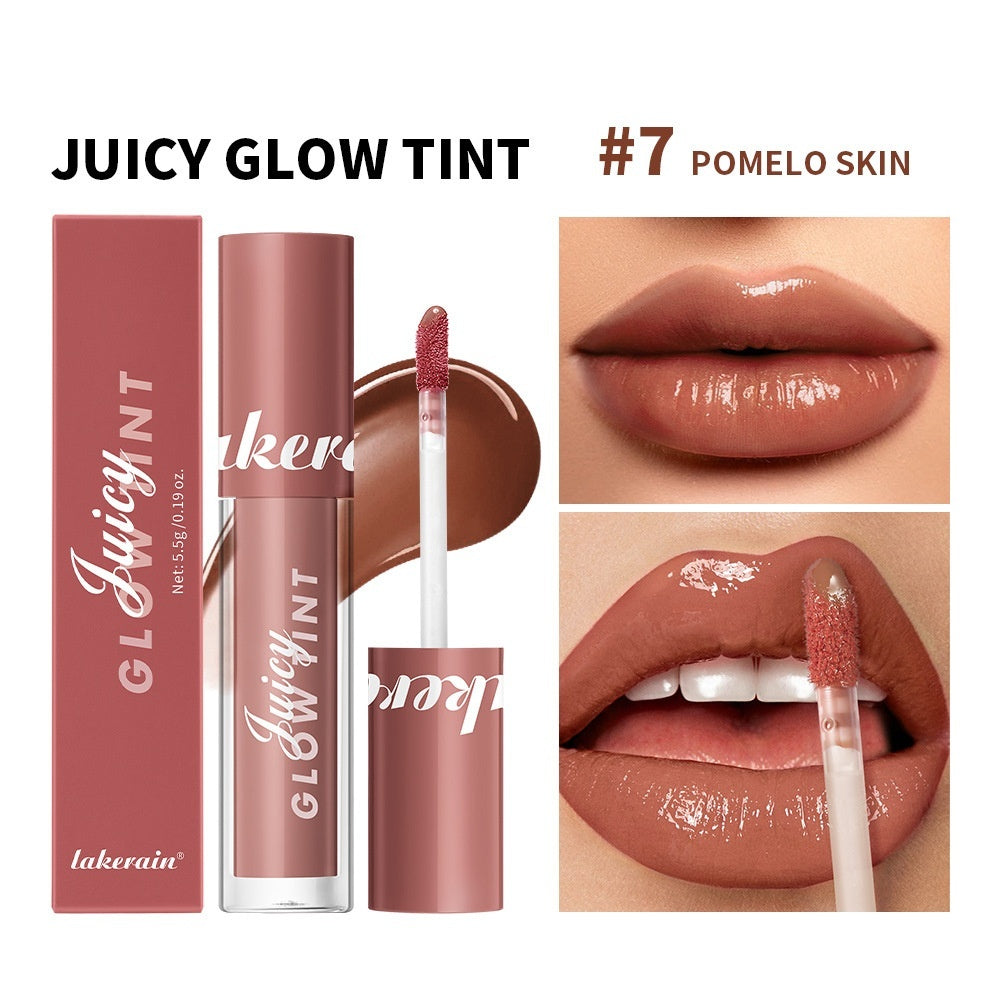 Juice Mirror Water Light Lip Lacquer: Hydrating Plumping Mirror Shine Lip Gloss & Glass Glaze for Juicy Luscious Lips