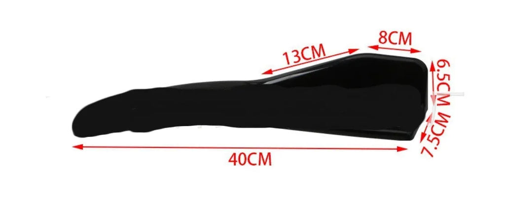 Carbon fibre finish car deflector light set for General Motors vehicle bumpers