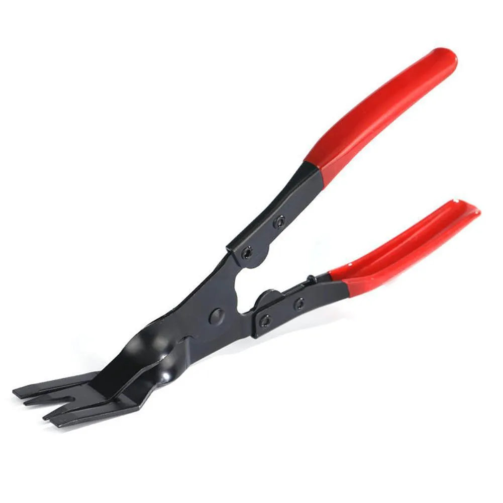 Blue steel car door panel removal pliers with 235mm length for interior clamp disassembly
