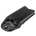 Black automotive crankcase ventilation filter for Ram 6.7L Cummins diesel trucks.