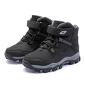 Hobby Bear black children's waterproof Martin boots with non-slip rubber soles