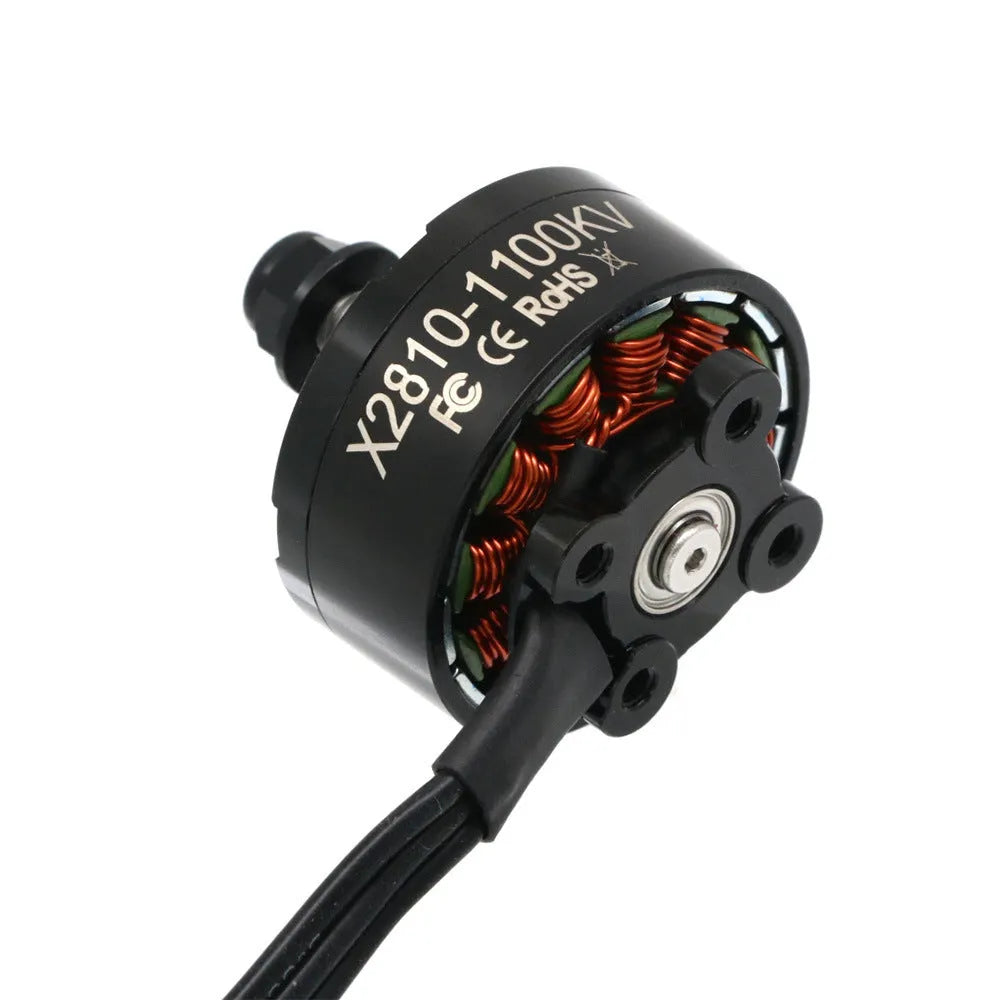 X2810 brushless outrunner motor for RC flight models with metal housing