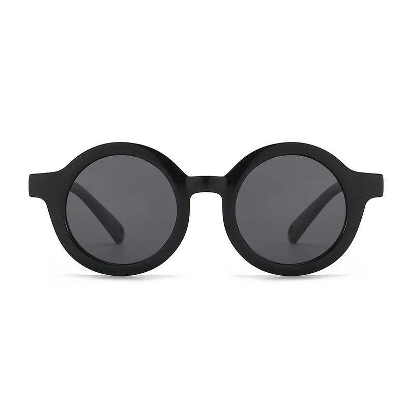 Children's round-frame polarised sunglasses with UV400 protection for 0-3 year olds