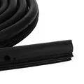 Black rubber sliding door seal for Toyota Hiace High Roof, 5 metre length