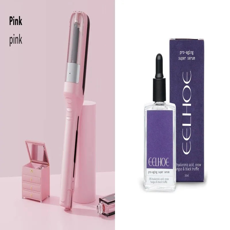 Nicotinamide 30ml hair ends trimmer in neutral packaging with beige bottle and accessories