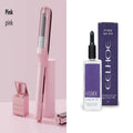 Nicotinamide 30ml hair ends trimmer in neutral packaging with beige bottle and accessories