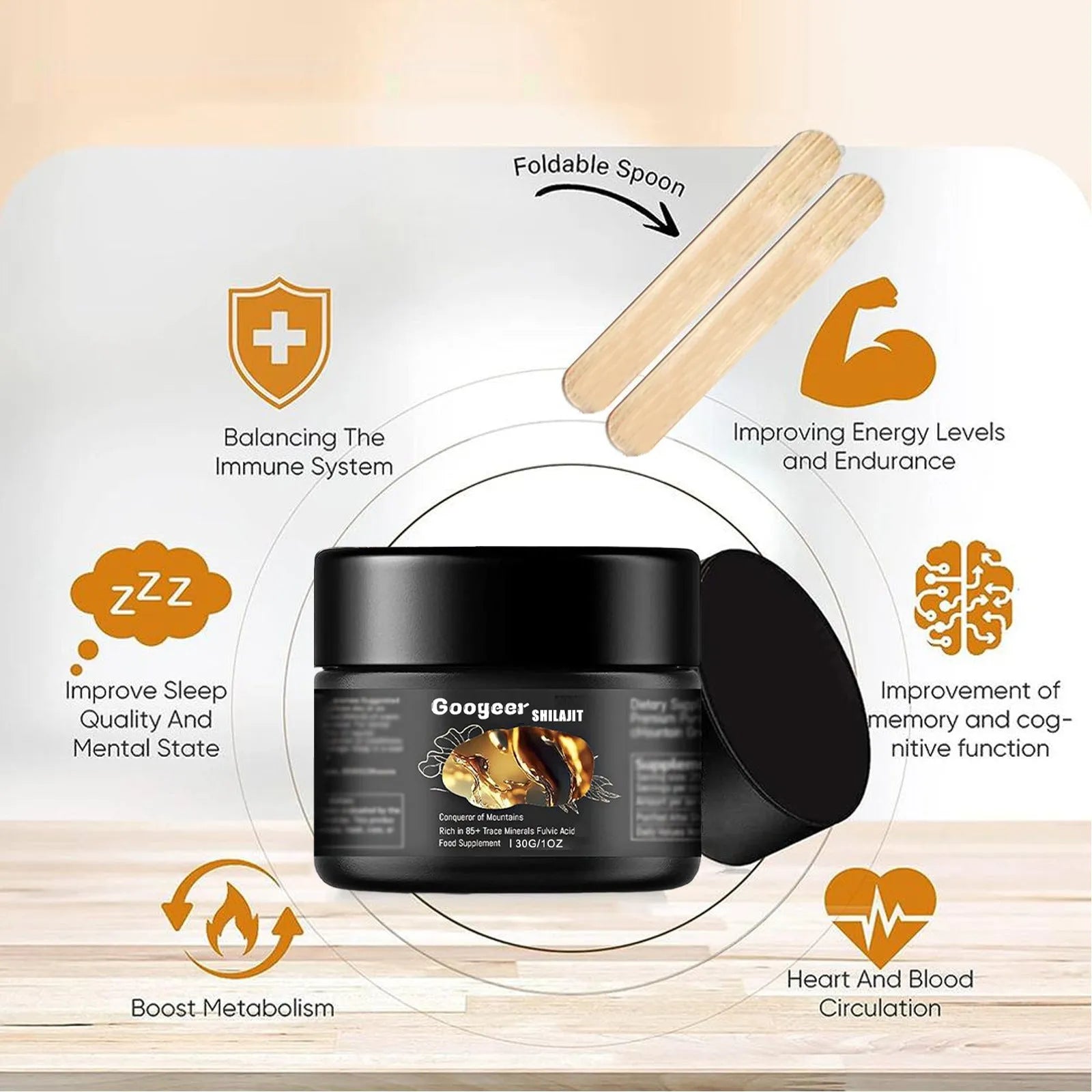 Body care supplement kit with 30g net content for universal skin type maintenance