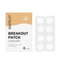 Acne patches with tea tree oil and asiatic centella extract, 8 hydrocolloid patches for spot treatment