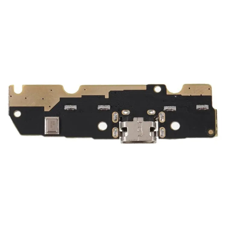 Moto E5 smartphone tail plug dust cover and removal tool on a white background.
