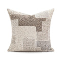 Solid colour and abstract pattern decorative cushion pillow for sofa in 45x45cm size.