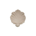 White resin simulation shell fruit plate ornament for table decoration