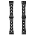 Garmin Fenix replacement watch strap in silver, black and titanium colours for Jiaming models