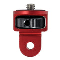 Aluminium alloy camera adapter screw with 1/4-inch thread in multiple colour options