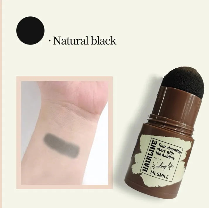 Brow stamp shaping kit with retouching shadow stick and 24 eyebrow cards for natural eyebrow shape