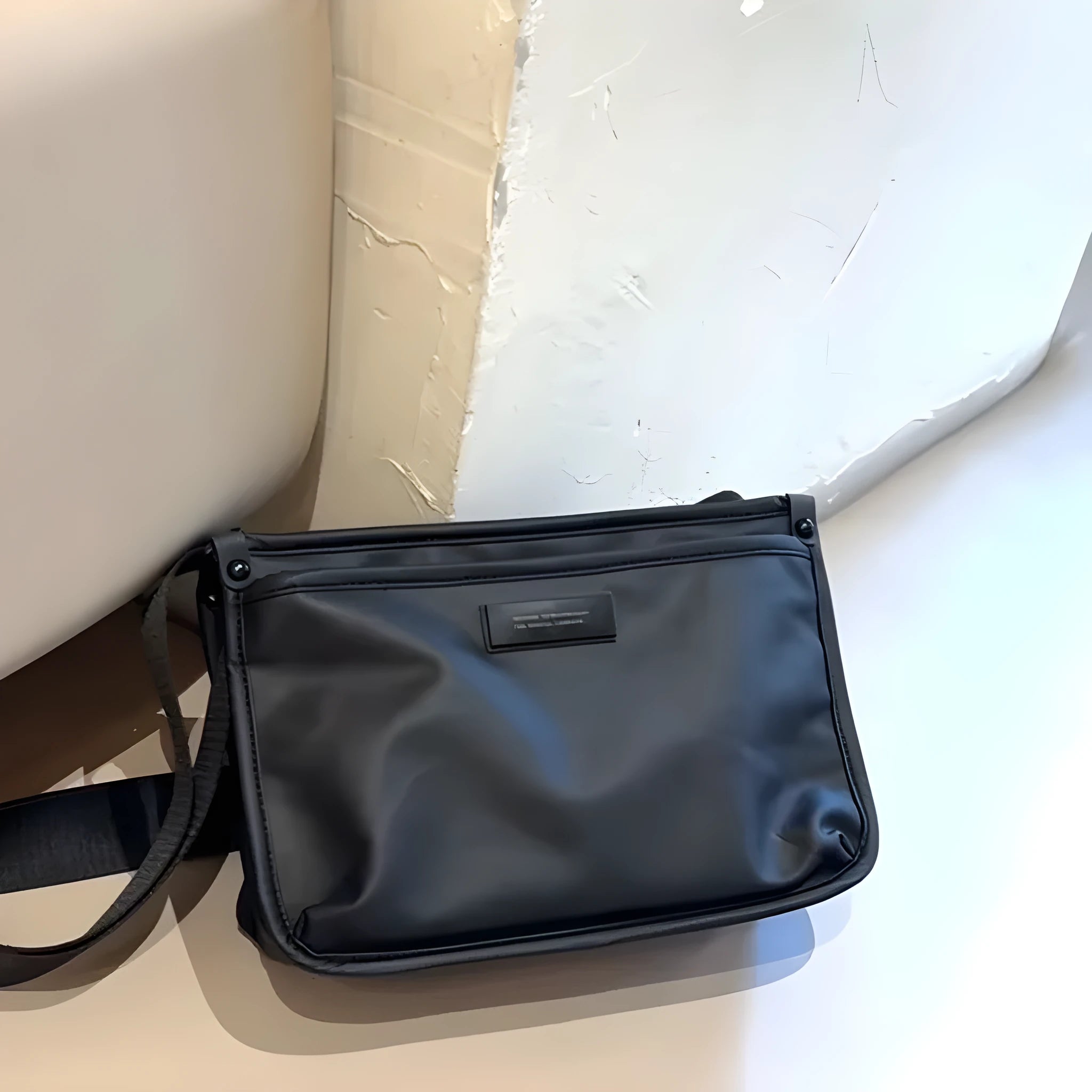 Oxford cloth retro square crossbody bag in trendy cool colour