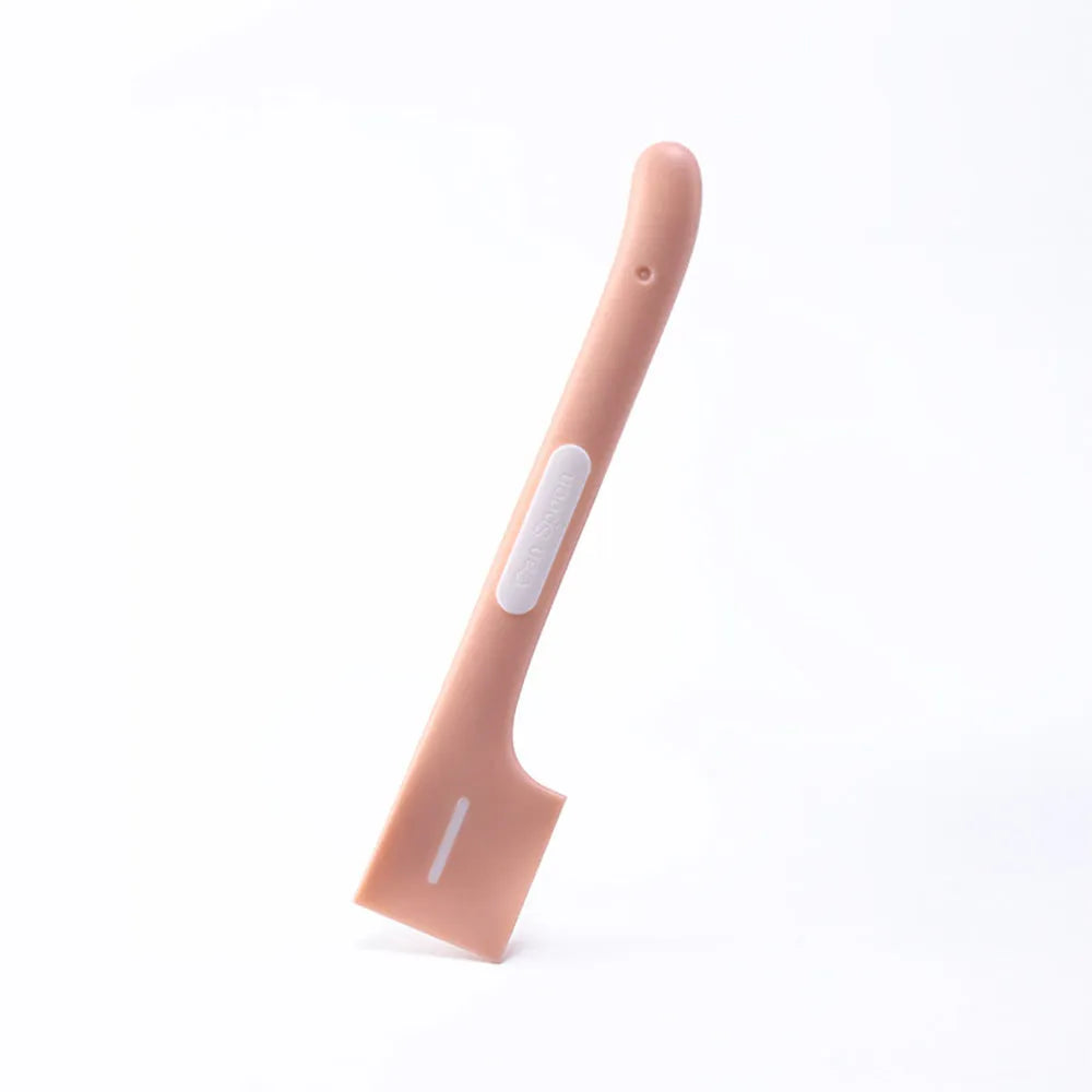 TPR pet food spoon with 16cm long handle for canned wet food serving