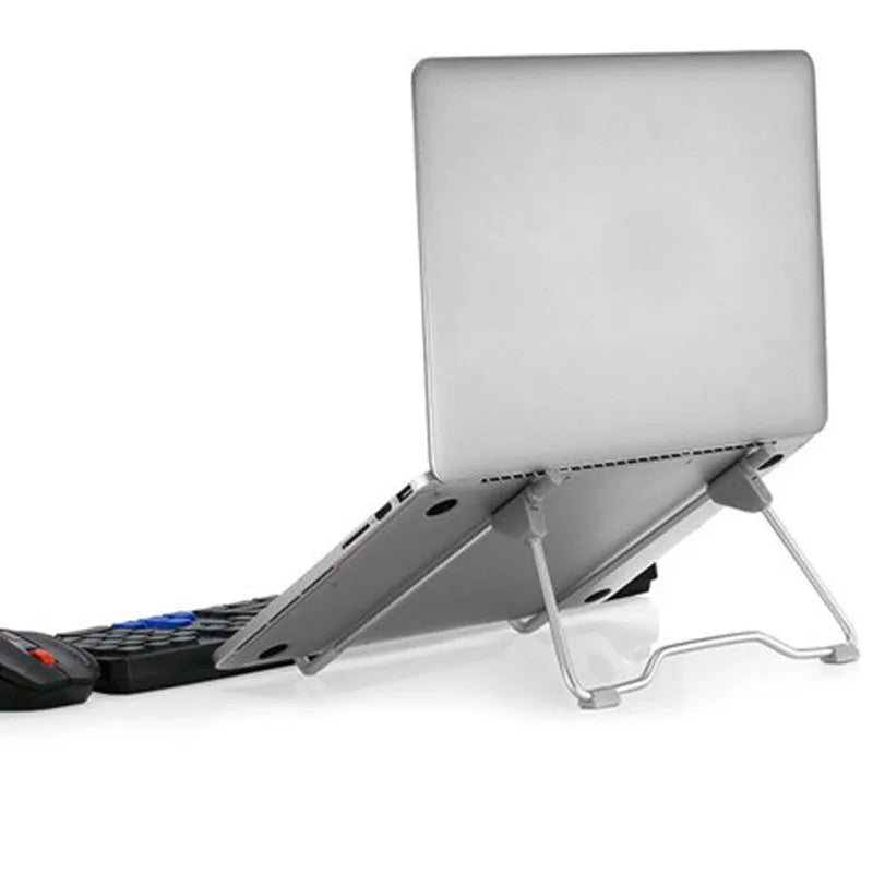 Grey adjustable mobile phone stand with aluminium alloy and engineering plastic construction