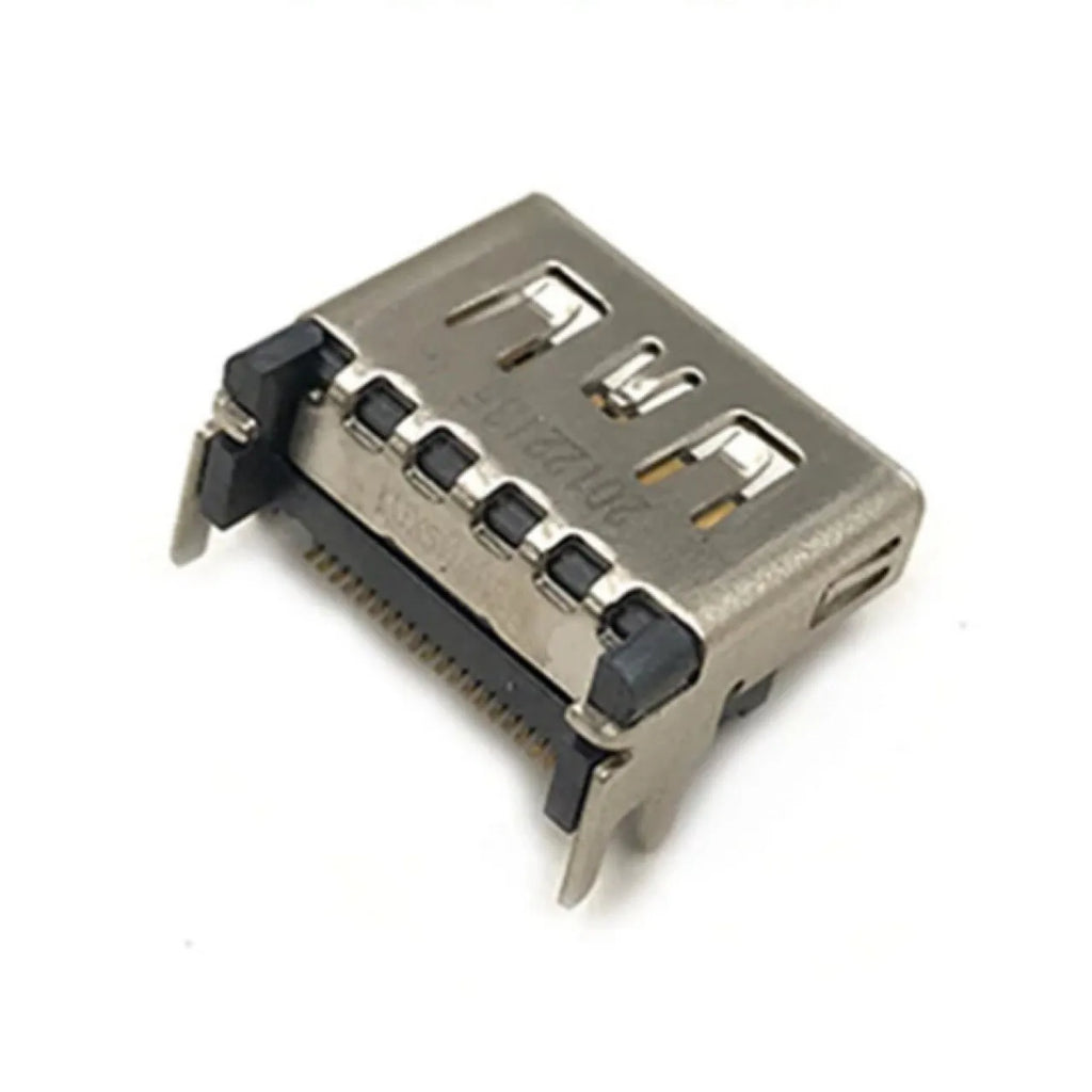 Silver HDMI host socket interface connector for game machine accessories