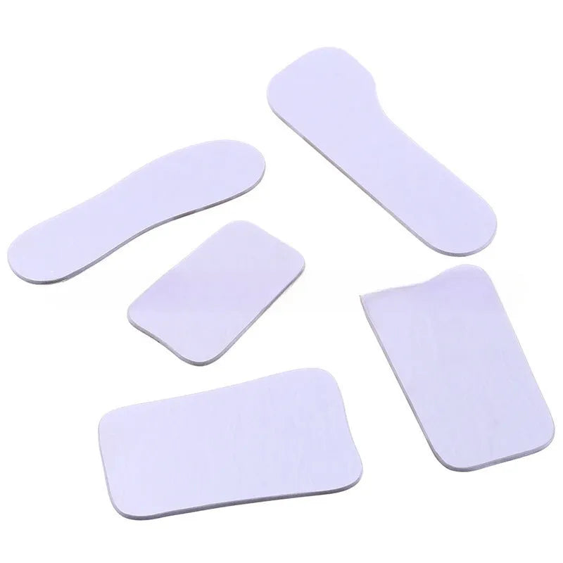 Five glass dental reflectors for orthodontic and intraoral examination use